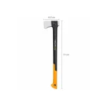 Fiskars Axe M Τσεκούρι Σχισίματος Μήκους 71cm με λαβή Fiberglass 1069107 - Image 2