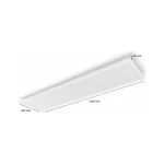 Philips Surimu Παραλληλόγραμμο Χωνευτό LED Panel 100W με Ψυχρό Λευκό Φως 6500K 929002966501 - Image 4