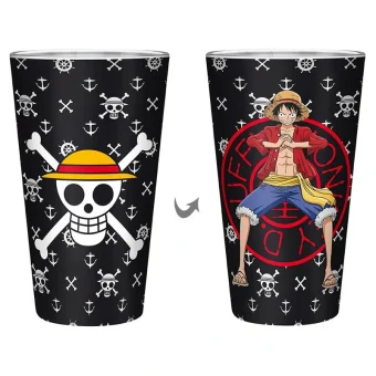 Abysse Luffy Ποτήρι από Γυαλί 400ml ABYVER167