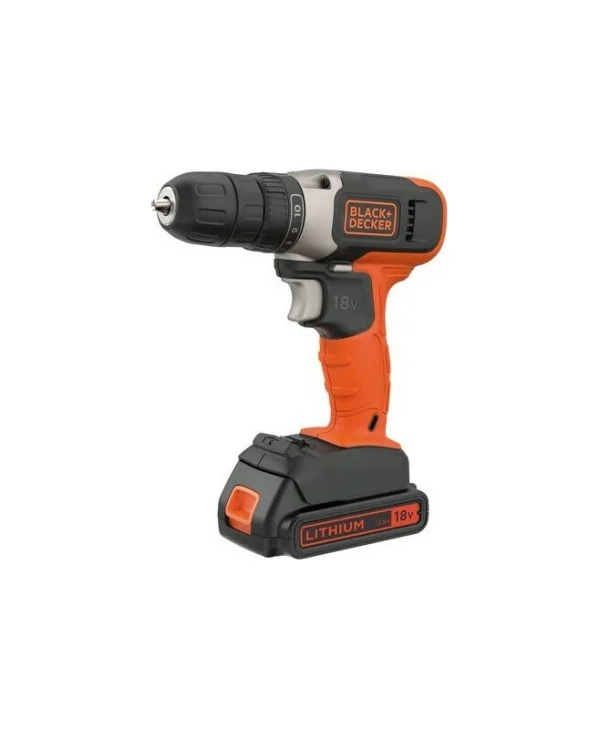 Black & Decker Δραπανοκατσάβιδο Μπαταρίας 18V 1x1.5Ah BCD001C1