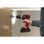 Black & Decker Δραπανοκατσάβιδο Μπαταρίας 18V 1x1.5Ah BCD001C1 - Image 6
