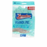 Spontex Ζεύγος Γαντιών Καθαριότητας Second Skin Πλαστικά Medium Πράσινα 12452167