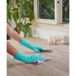 Spontex Ζεύγος Γαντιών Καθαριότητας Second Skin Πλαστικά Medium Πράσινα 12452167 - Image 3