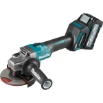 Makita Cordless Angle XGT Blue Τροχός 125mm Μπαταρίας 2x4Ah GA008GM201 - Image 3