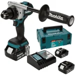 Makita Δραπανοκατσάβιδο Μπαταρίας 18V 3x6Ah DDF492RG3J