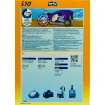 Swirl S70 Σακούλες Σκούπας 4τμχ Συμβατή με Σκούπα Bosch / Siemens 191383 - Image 3