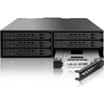 Icy Dock ToughArmor 6x 2.5Inch SATA 6Gbps HDD/SSD Mobile Rack/Cage in 1x 5.25Inch bay Μαύρο MB996SP-6SB