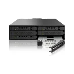 Icy Dock ToughArmor 6x 2.5Inch SATA 6Gbps HDD/SSD Mobile Rack/Cage in 1x 5.25Inch bay Μαύρο MB996SP-6SB - Image 5