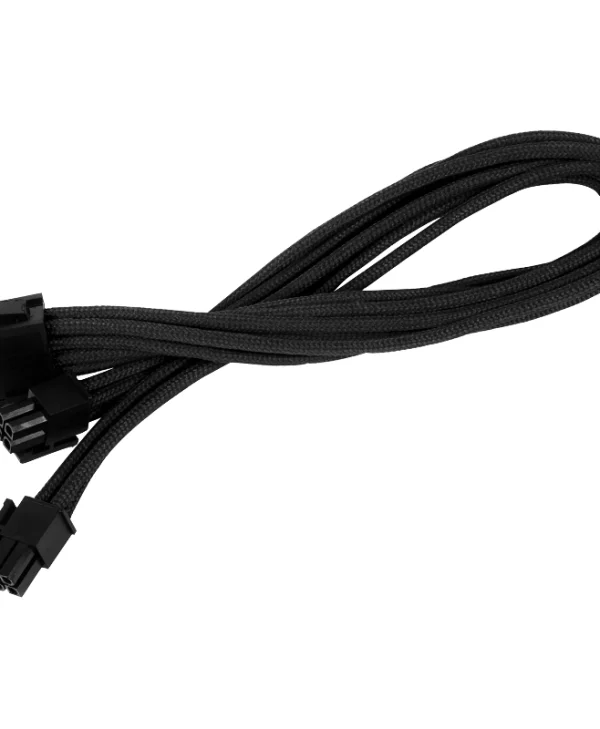 Silverstone 8-Pin EPS - 4 Pin EPS Cable 0.3m Μαύρο SST-PP07-EPS8B