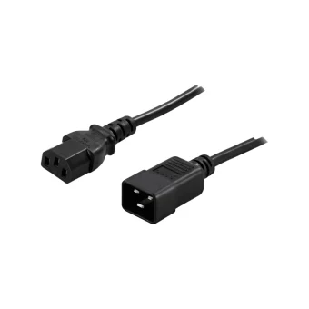 Powerwalker IEC C20 - IEC C13 Cable 1.8m Μαύρο 91010041