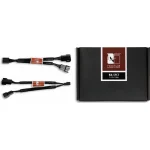 Noctua NA-SYC1 4-Pin pwm - 2x 4-Pin pwm Cable Μαύρο