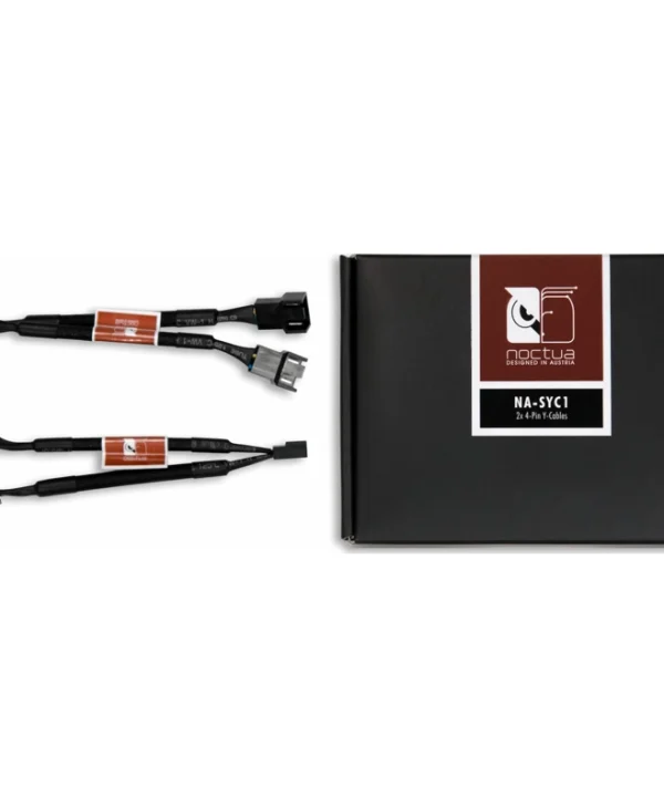 Noctua NA-SYC1 4-Pin pwm - 2x 4-Pin pwm Cable Μαύρο
