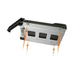 Icy Dock ToughArmor Rugged Full Metal 4 Bay 2.5 Inch SATA/SAS HDD And SDD Backplane Cage with locking Trays for External 5.25 Inch Bay Μαύρο MB994SK-1B - Image 5