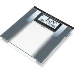 Sanitas SBG 21 Ψηφιακή Ζυγαριά 180kg με Λιπομετρητή Ασημί 76435 - Image 2
