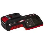Einhell Σετ Μπαταρίας Λιθίου Χωρητικότητας 4Ah 18V με Φορτιστή 4512042