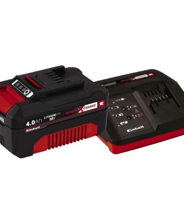 Einhell Σετ Μπαταρίας Λιθίου Χωρητικότητας 4Ah 18V με Φορτιστή 4512042