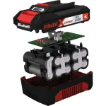 Einhell Σετ Μπαταρίας Λιθίου Χωρητικότητας 4Ah 18V με Φορτιστή 4512042 - Image 7