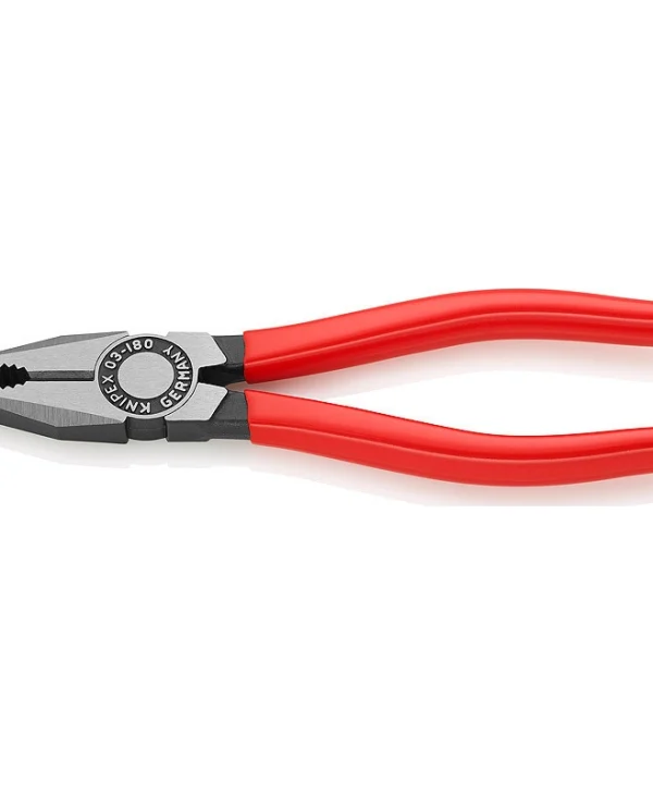 Knipex Πένσα Ίσια Ηλεκτρολόγου Μήκους 180mm 03 01 180