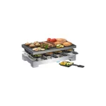 Steba Επιτραπέζια Ηλεκτρική Ψησταριά Raclette Αυλακωτής Πλάκας 1200W με Ρυθμιζόμενο Θερμοστάτη 40.5x24εκ. 636800 - Image 6