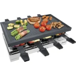 Steba Επιτραπέζια Ηλεκτρική Ψησταριά Raclette Αυλακωτής Πλάκας 1200W με Ρυθμιζόμενο Θερμοστάτη 40.5x24εκ. 636800 - Image 8