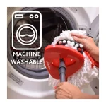 Vileda Mop Refill Turbo 2w1 Ανταλλακτικό Σφουγγαρίστρας με Μικροίνες 151608 151609 - Image 4
