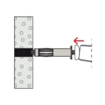 fischer HMZ1 62320 Εργαλείο Χειρός Εργαλειο Εκτόνωσης Στηρίγματος Γυψοσανίδας 062320 - Image 5