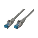 S/FTP Cat.6a (Gigabit) Καλώδιο Δικτύου Ethernet 0.5m Γκρι 75711-0.5
