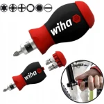 Wiha Stubby 1/4" Screwdriver Bit Holder 43613 - Image 3
