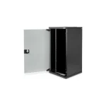 Digitus Επιτοίχια Καμπίνα Rack 12U 30x31.2x59.2cm Μαύρο DN-10-12U-B