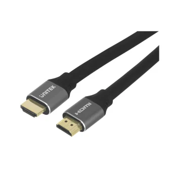 Unitek HDMI 2.1 Ultra High Speed 48Gbps 4K 120Hz HDR VRR Cable HDMI male - HDMI male 5m Μαύρο C140W