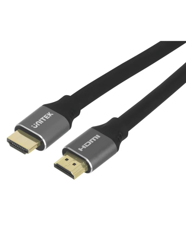 Unitek HDMI 2.1 Ultra High Speed 48Gbps 4K 120Hz HDR VRR Cable HDMI male - HDMI male 5m Μαύρο C140W