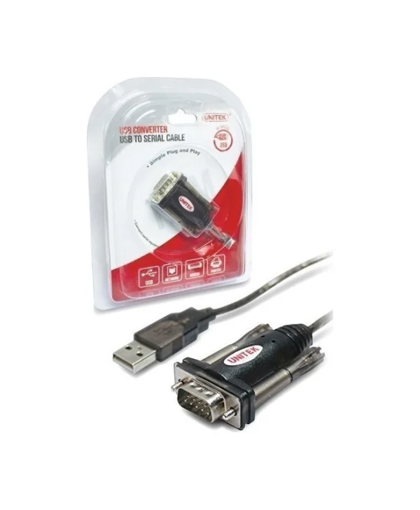 Unitek Μετατροπέας USB-A male σε Serial female 1τμχ Y-105
