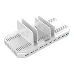 Unitek Βάση Φόρτισης με 10 Θύρες USB-A 96W Quick Charge 3.0 σε Λευκό χρώμα (Y-2190A) - Image 4