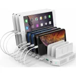 Unitek Βάση Φόρτισης με 10 Θύρες USB-A 96W Quick Charge 3.0 σε Λευκό χρώμα (Y-2190A) - Image 6