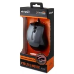 A4Tech N-500F Ενσύρματο Ποντίκι Γκρι A4TMYS40975 - Image 3