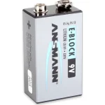 Ansmann Extreme Μπαταρία Λιθίου 9V Για Ανιχνευτές Καπνού & Συστήματα Ασφαλείας 1τμχ 5021023 - Image 2