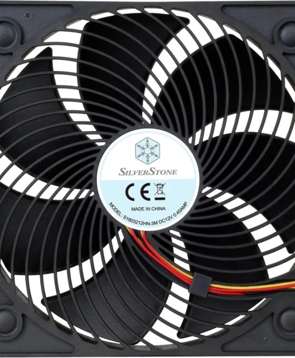 Silverstone AP181 Case Fan 180mm (1200rpm / 130cfm) Χωρίς Led Φωτισμό και Σύνδεση 3-Pin SST-AP181