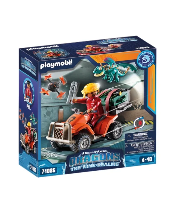 Playmobil Dragons The Nine Realms - Phil για 4-10 ετών 71085