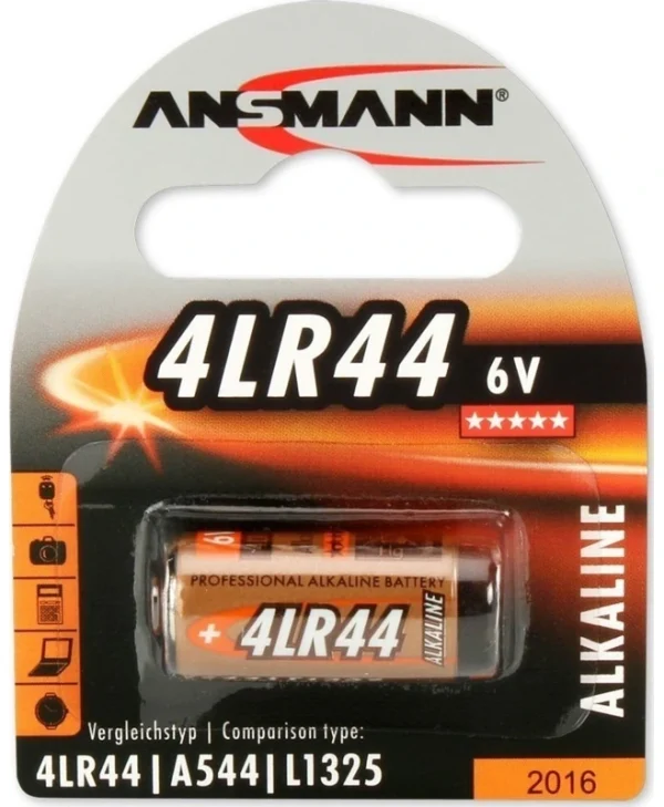 Ansmann Αλκαλική Μπαταρία 4LR44 6V 1τμχ 1510-0009
