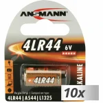 Ansmann Αλκαλική Μπαταρία 4LR44 6V 1τμχ 1510-0009 - Image 3