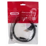 Unitek Flat Cable HDMI male - HDMI male 2m Μαύρο C11063BK-2M - Image 2