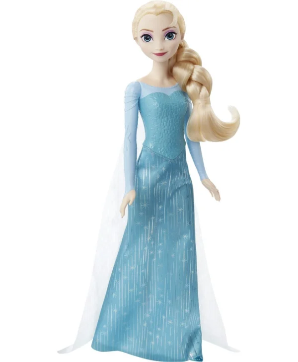 Mattel Κούκλα Frozen Elsa Light Blue-Green Dress για 3+ Ετών 30εκ. HLW46