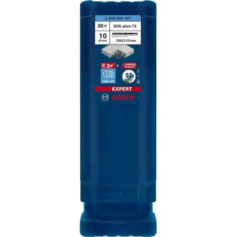 Bosch Σετ 30 Τρυπάνια με SDS Plus Στέλεχος 2608900187
