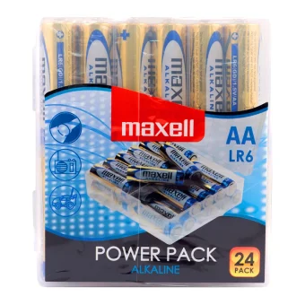 Maxell Αλκαλικές Μπαταρίες AA 1.5V 24τμχ MX-748326