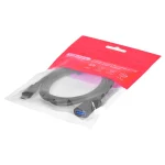 Unitek USB 2.0 Cable USB-C male - USB-A female 60W PD Μαύρο 1m C476BK-1M - Image 2