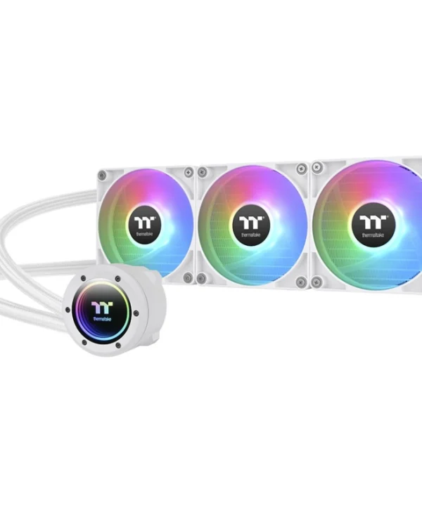 Thermaltake TH360 V2 ARGB Sync v2 Υδρόψυξη AIO CPU με 3 Ανεμιστήρες 120mm Λευκή CL-W365-PL12SW-A