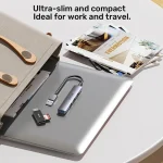 Unitek Hub 3 Θυρών USB 2.0 με σύνδεση USB-A Γκρι H1208A - Image 4