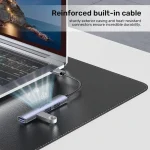 Unitek Hub 3 Θυρών USB 2.0 με σύνδεση USB-A Γκρι H1208A - Image 5