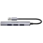 Unitek Hub 3 Θυρών USB 2.0 με σύνδεση USB-A Γκρι H1208A - Image 7