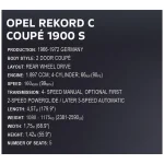 Cobi Τουβλάκια Opel Rekord C Coupe για 11+ Ετών 2195τμχ COBI-24345 - Image 13